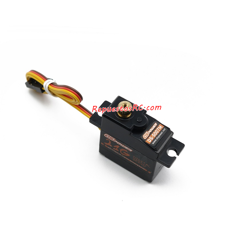 Piezas de Mejora para MN Model MN300 Servo de Engranaje de Metal de 21g y Brazo de Servo de Metal