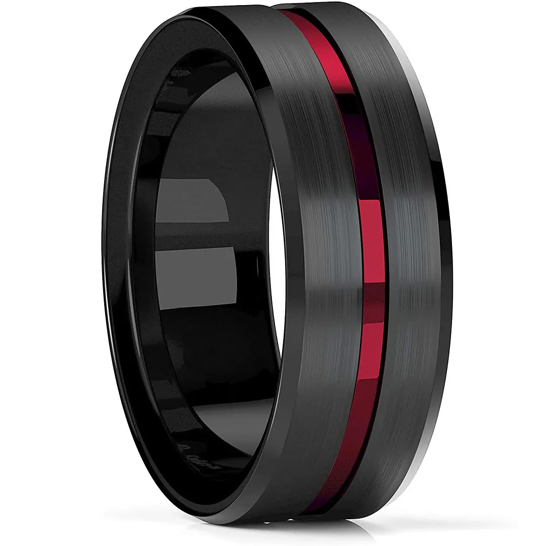 'Love in Red' Rings