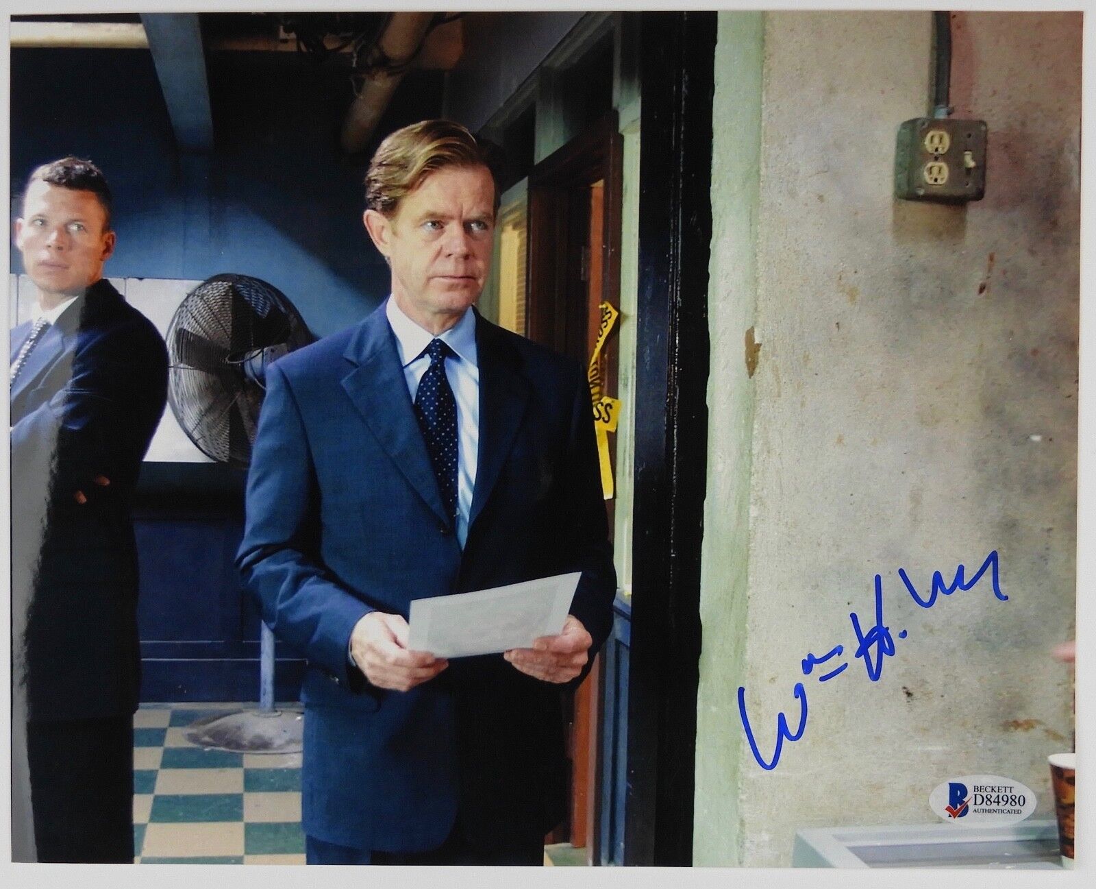 William H Macy signed autograph Photo Poster painting 8 x 10 BAS COA Beckett