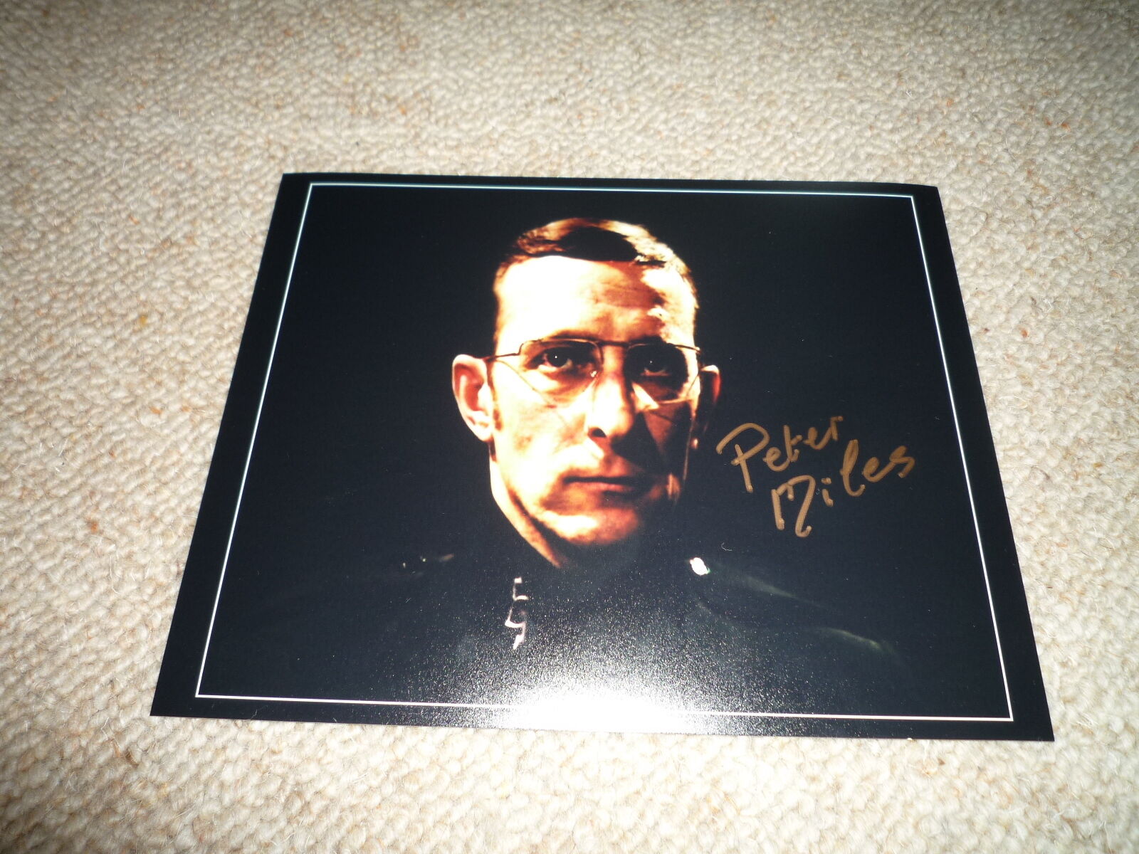 PETER MILES signed autograph In Person 8x10 (20x25 cm ) DORCTOR WHO Invasion