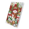 2pcs DIY 5d Diamond Painting Acryl Schmuckschatulle Kit Geschenk für Erwachsene (Schneemann)
