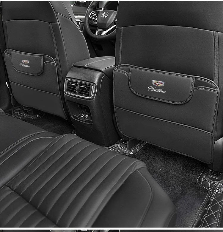 Car seat anti-kick pad anti-scratch and wear-resistant storage bag