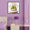 uk.everydayedeals (Limited Stock)Diamond Painting - Full Round - Christmas Crystal Ball Q(30*30cm)