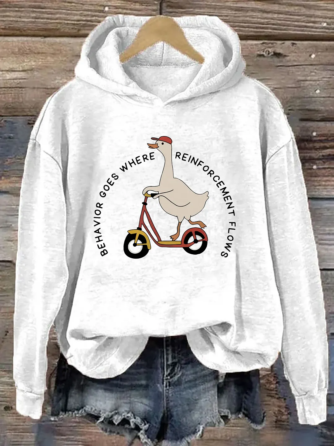Silly Goose Behavior Hoodie