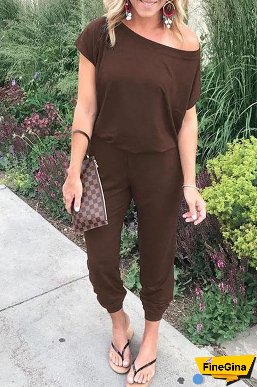 Casual Loose One-piece Jumpsuit