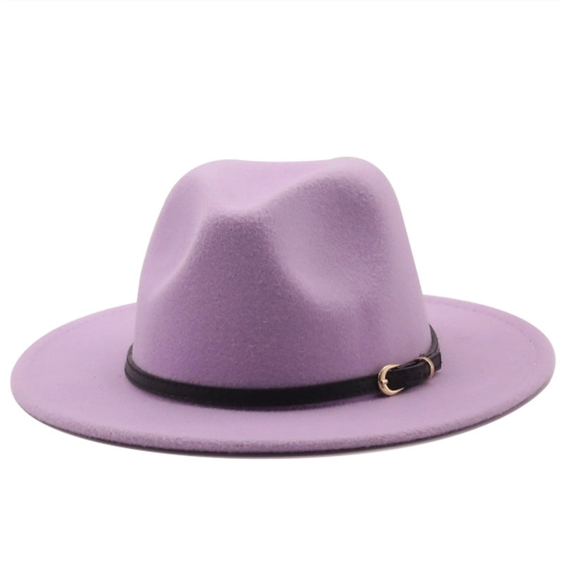 Hot-selling Wool Top Hat Foreign Card Its Red Hat Ethnic Style Jazz Hat Cashmere Felt Hat