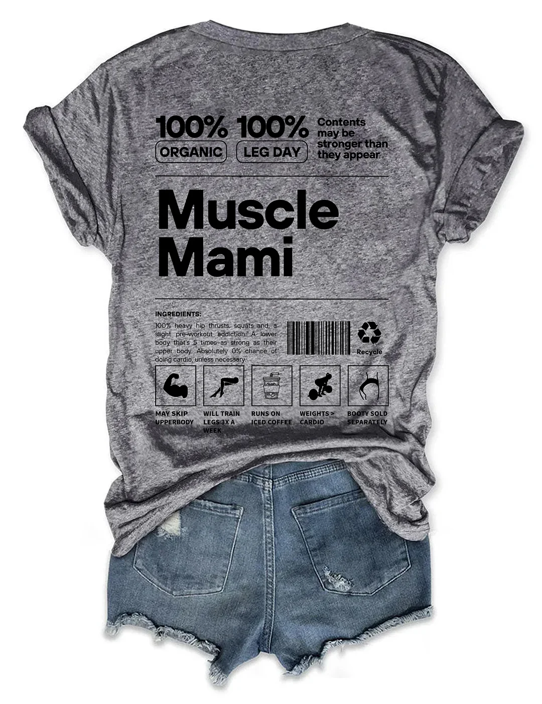 Muscle Mommy Gym Pump Cover T-shirt