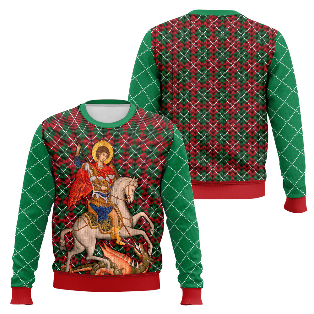 Saint George Ugly Christmas Sweater