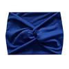 Stylish Pleated Knot Extra Wide Elastic Head Bands