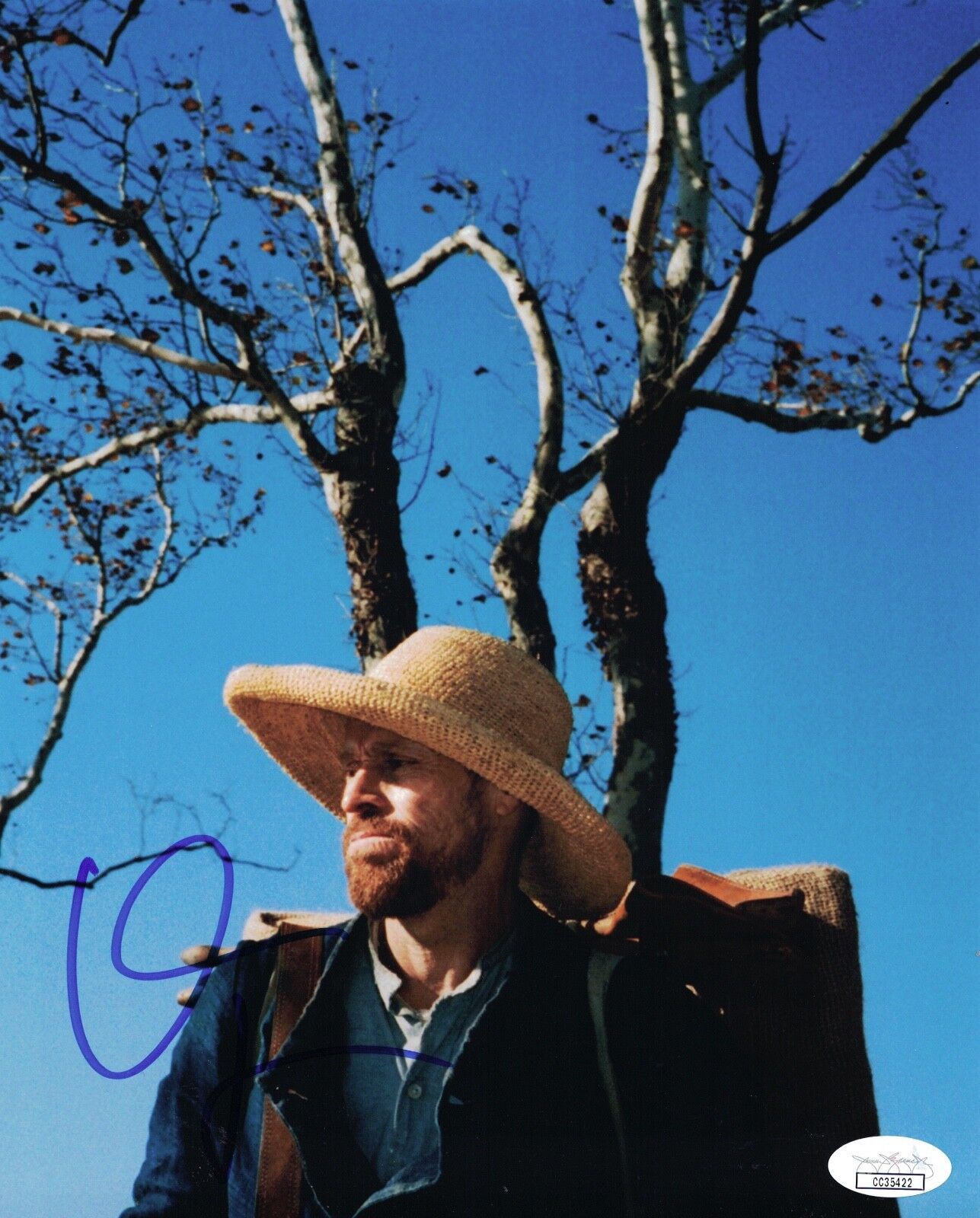 WILLEM DAFOE Signed Van Gough 8x10 At Eternity's Gate Photo Poster painting Autograph JSA COA