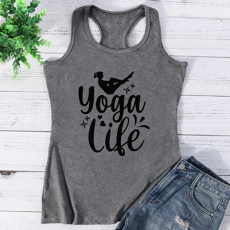 yoga Vest Top-Annaletters