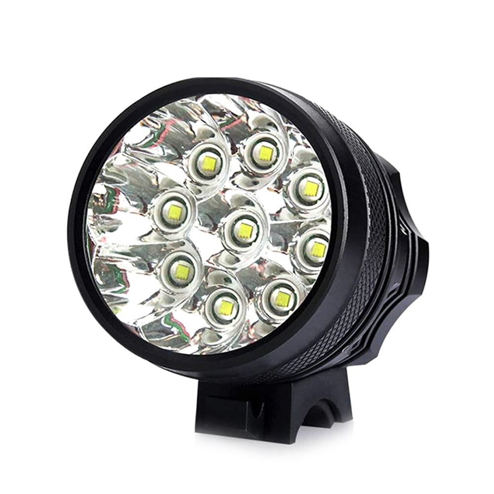 

T6 LED Bicycle Front Light with Headband + Battery Pack + EU Plug Charger, 501 Original