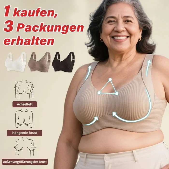 🎈1 kaufen, 3 Packungen erhalten🔥 Super formender BH | B&uuml;gelloser BH 👍 Nie wieder h&auml;ngende Br&uuml;ste