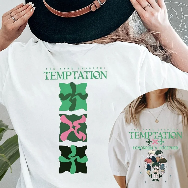 TXT The Name Chapter: TEMPTATION Cartoon T-shirt