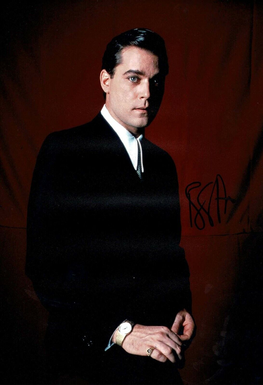 Ray LIOTTA Signed Autograph 12x8 Photo Poster painting 1 COA AFTAL Henry HILL Goodfellas Actor