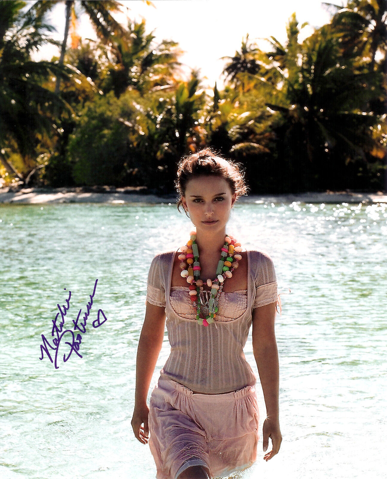 NATALIE PORTMAN AUTOGRAPH SIGNED PP Photo Poster painting POSTER 11