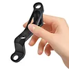 Post Mount to Flat Mount Brake Adapter 140mm / 160mm Bike Disc Brake Adapter PM to FM Caliper Bicycle Rotor Adaptor Aluminum Alloy Bike Accessories