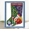 Santa Claus-16CT Stamped Cross Stitch Kit(27*37cm)