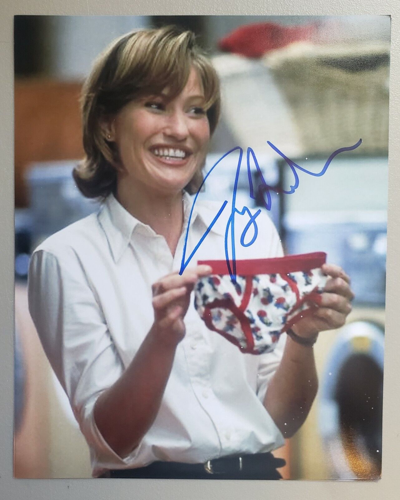 Joey Lauren Adams autograph 8x10 in Big Daddy