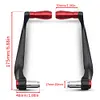 Motorcycle Handguards Aluminum Hand Guards for 7/8 Handlebar (Red)
