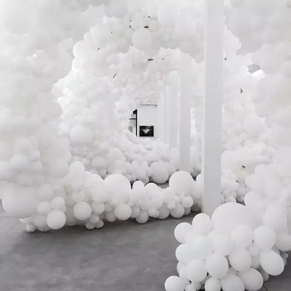Pure White Balloons Wedding Decoration Kids Birthday Party Baby Shower Round Helium Latex Balloon Arch Garland 5/10/12/36inch