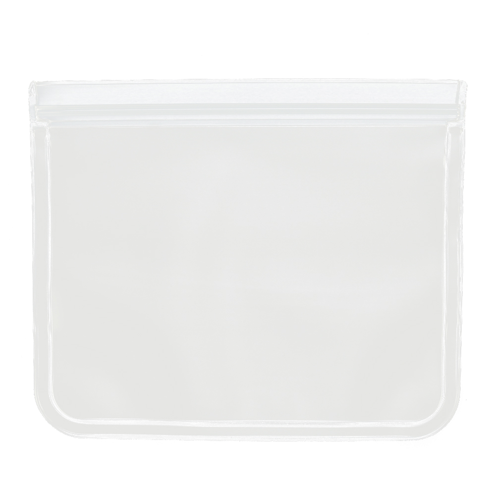 

1pc PEVA Food Fresh Keeping Containers Reusable Plastic Pouch Storage Bags, 27*28cm, 501 Original