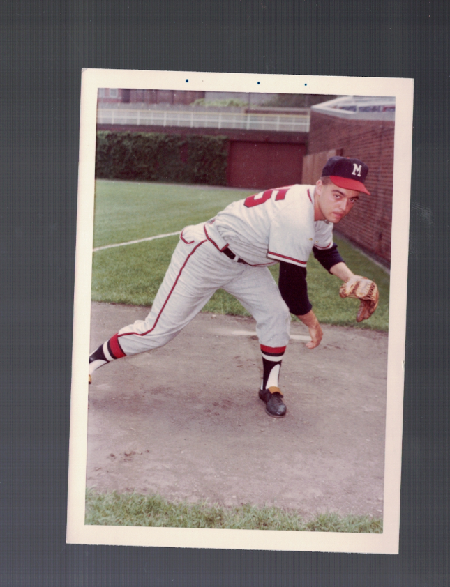 Henry Fischer Milwaukee Braves Vintage Personal 3 1/2 x 5 Photo Poster painting RH2