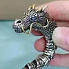 Dragon Retro Snake Bracelet Unisex Stainless Steel Alloy Bangle New