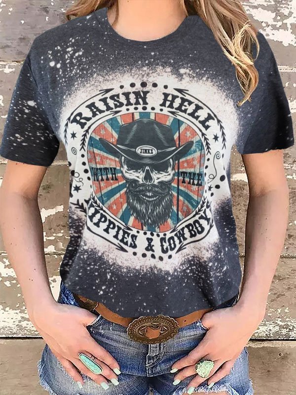 Women'sRaising Hell Loose Casual T-Shirt