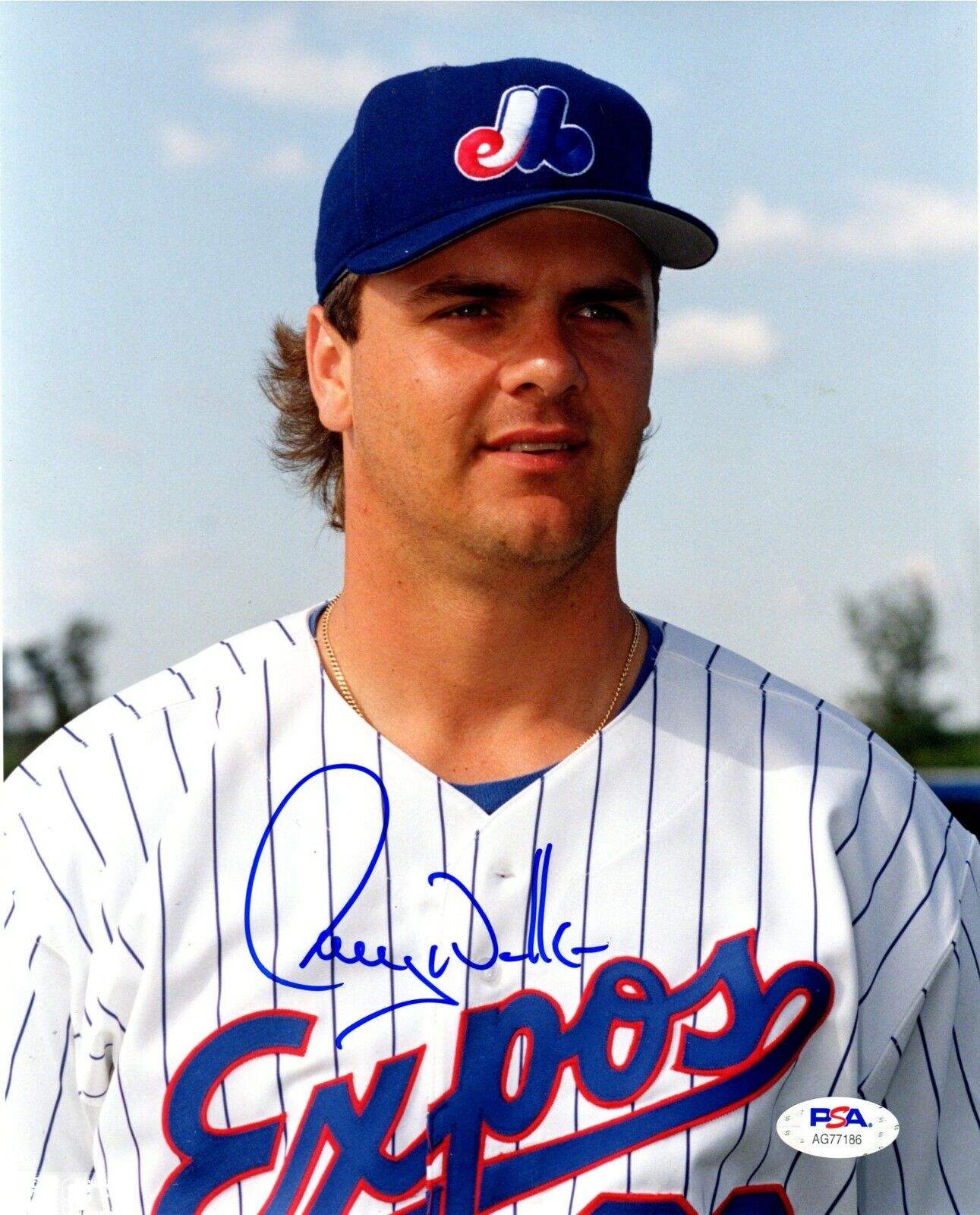 Larry Walker autographed signed 8x10 Photo Poster painting MLB Montreal Expos PSA COA Rockies