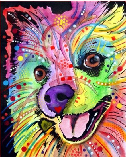 

Colorful Fantasy Fox – Paint By Numbers - 40*50CM, 501 Original