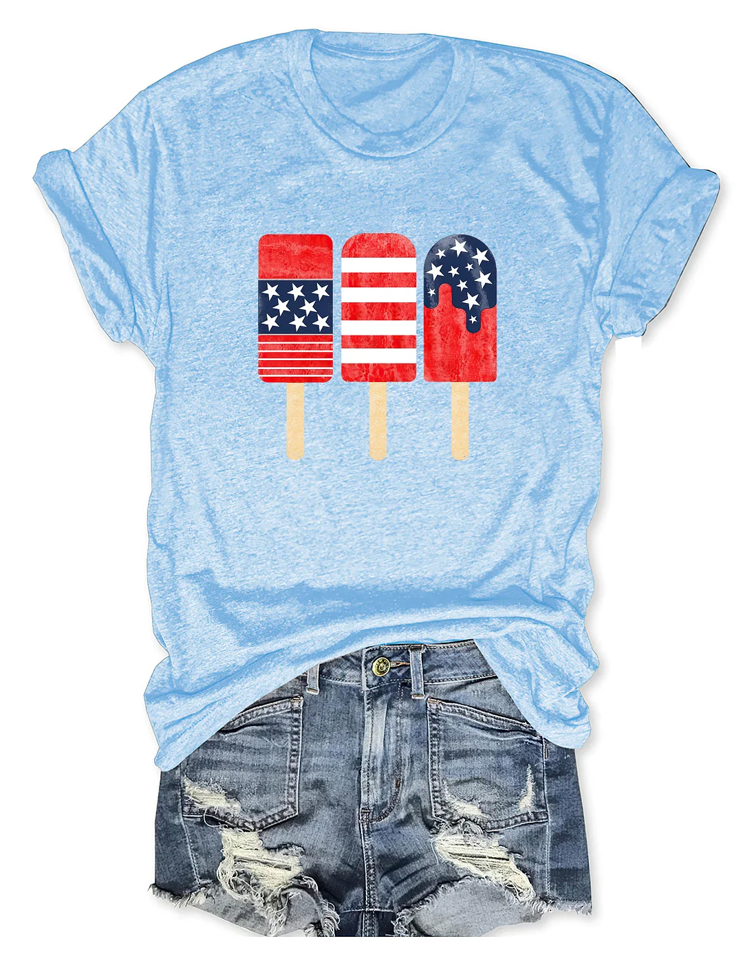 Popsicle 4th Of July T-Shirt