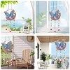 Butterfly DIY Diamond Painting Wind Chimes Crystal Window Suncatcher Craft Set Birthday Gifts Home Garden Decor