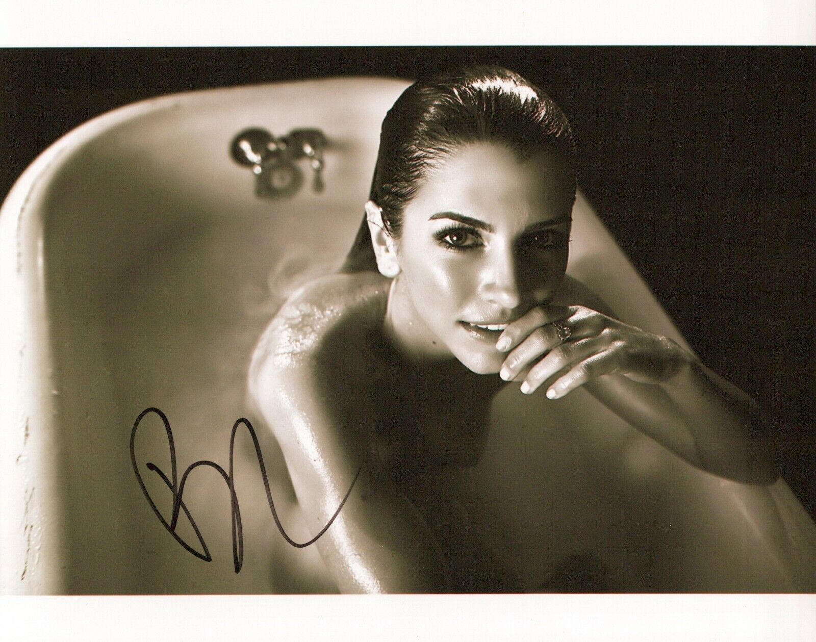 Bianca Haase glamour shot autographed Photo Poster painting signed 8x10 #2