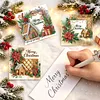6pcs Gingerbread House DIY Diamond Painting Cards Art 15x15cm for Adults