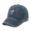 Men's Vintage Embroidered Coconut Tree Outdoor Cap | Inlyline