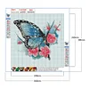 Diamond Painting -DIY Round Drill Butterfly Pattern