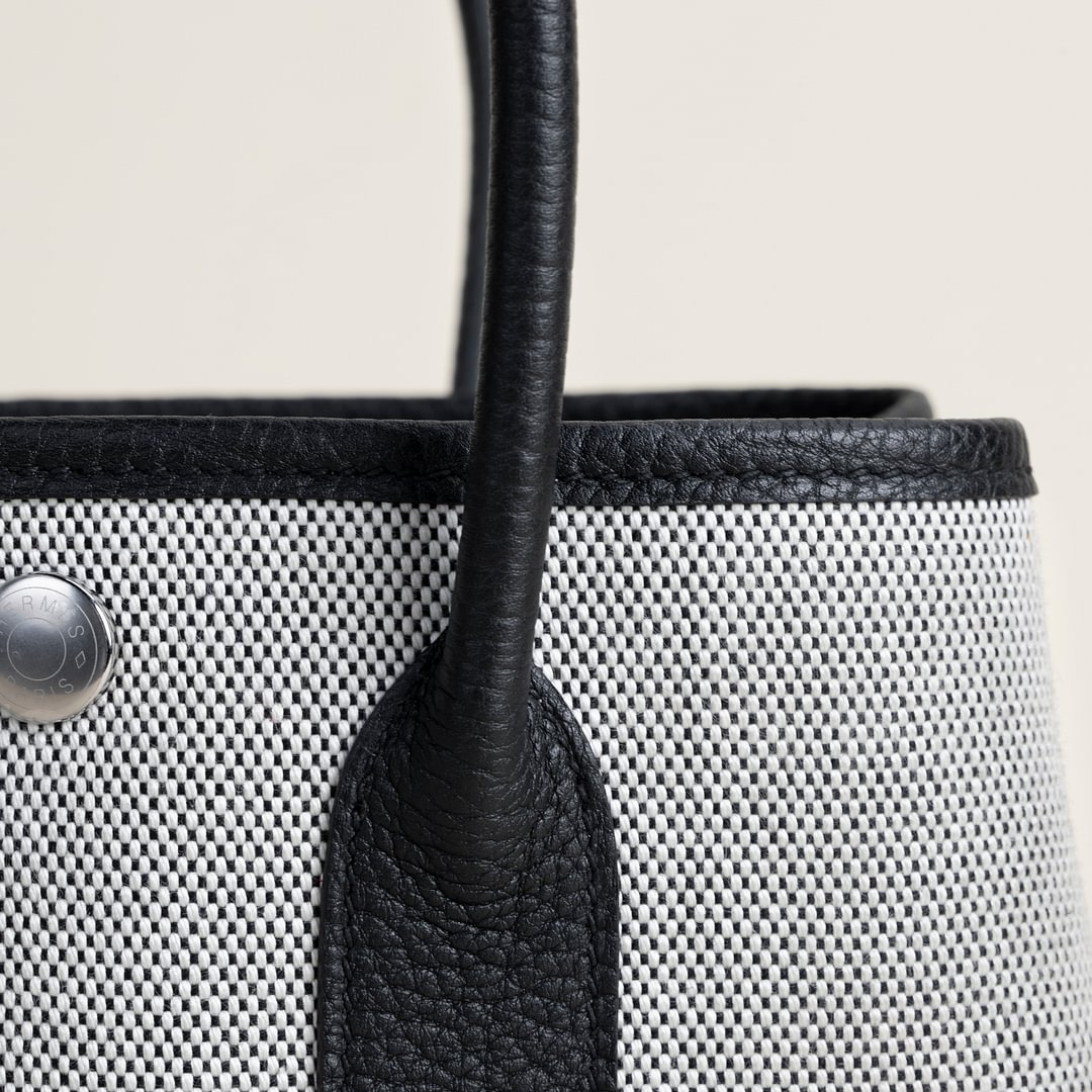 Mini Garden Party 89 Noir Negonda/Toile PHW 