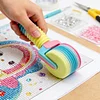 Outils &agrave; rouleau pour diamant painting (10 rainures) &ndash; accessoires pour d&eacute;butants et amateurs de strass