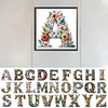 Diamond Painting-DIY Full Round Flowery Letter