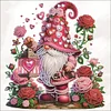Diamond Painting-DIY Crystal Rhinestone Valentines Day Gnome