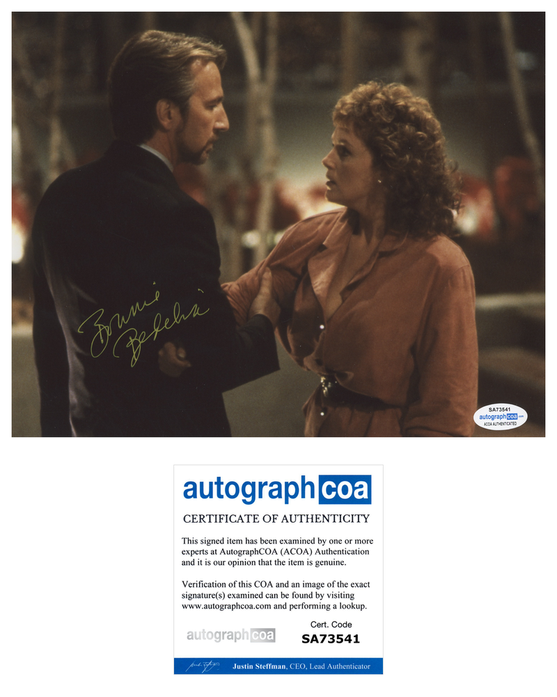 BONNIE BEDELIA SIGNED 8X10 Photo Poster painting AUTOGRAPHED DIE HARD