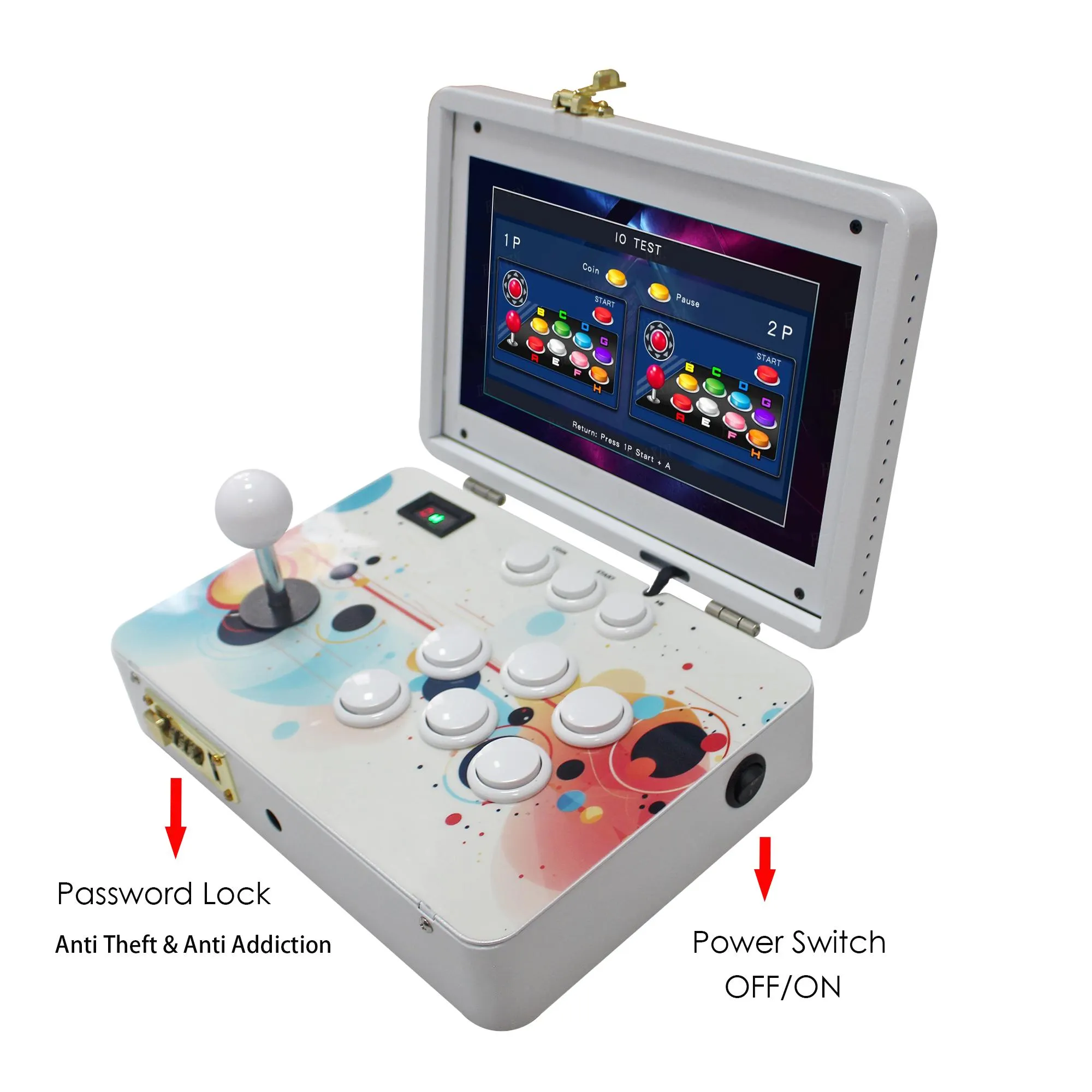 9800 in 1 Hand-held Portable Selected Arcade Game Console 17.5-inch HD Screen Dual Players Box DX, Retro Video Game Machine Search/Hide/Save/Load/Pause Games 9800 in 1 Hand-held Portable Selected Arcade Game Console 17.5-inch HD Screen Dual Players Box DX, Retro Video Game Machine Search/Hide/Save/Load/Pause Games