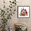 Diamond Painting-DIY Full Round Drill Cardinal on a Branch(40*40cm)