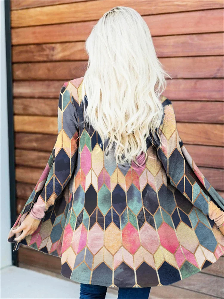 Stained Glass Art Comfy Cardigan
