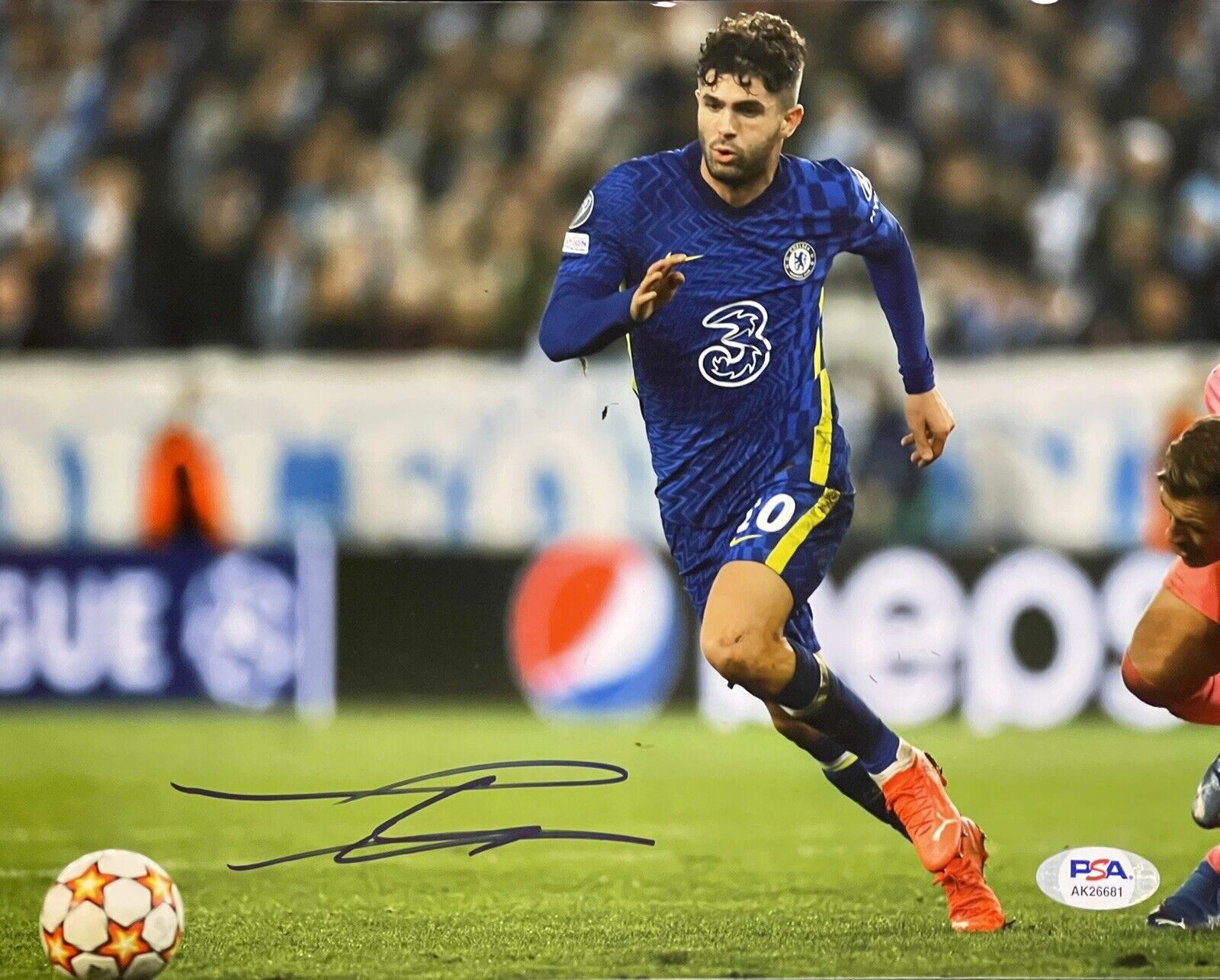 Christian Pulisic Signed Autographed Team USA 8x10 Photo Poster painting Chelsea FC Psa/Dna