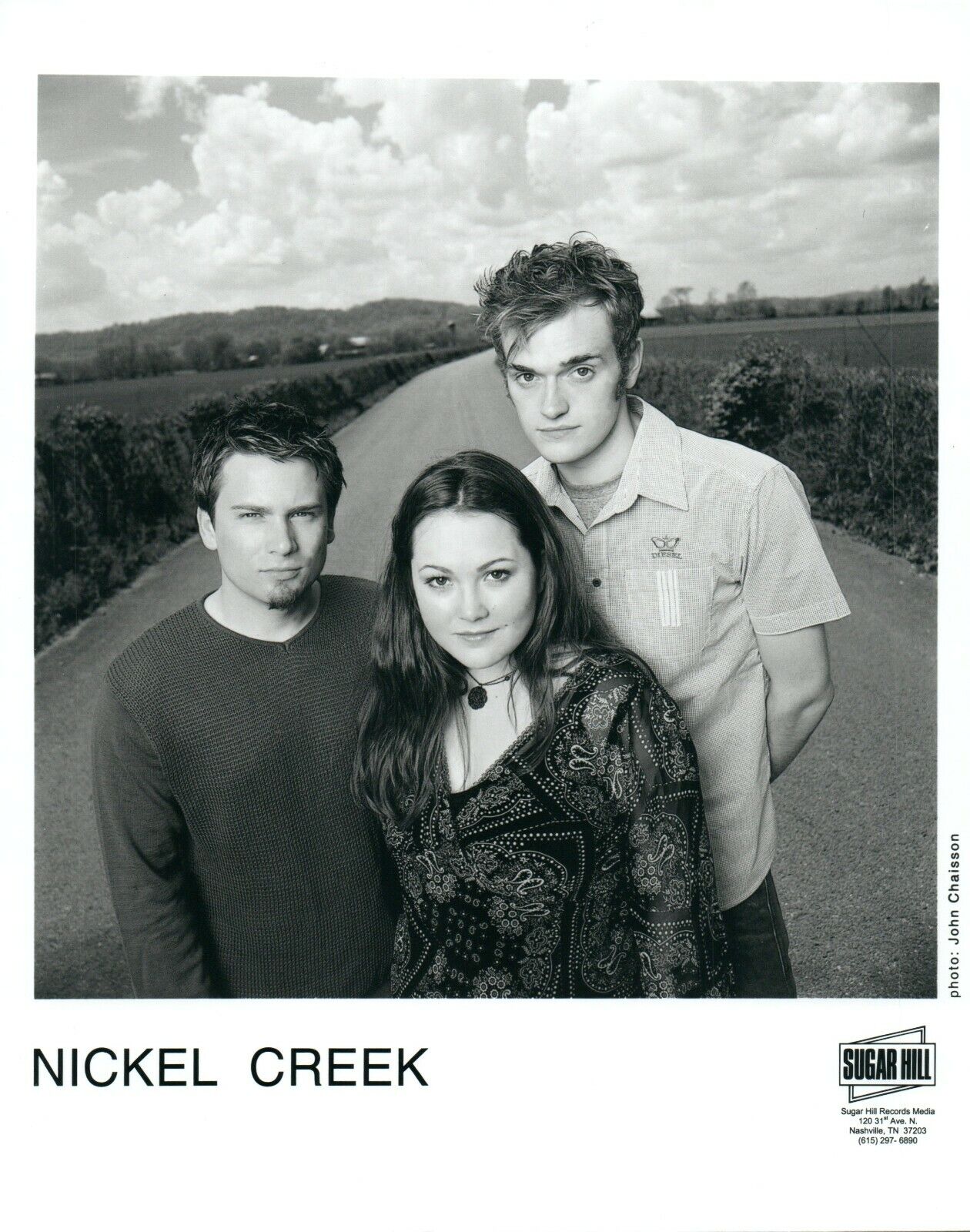 NICKEL CREEK Pop Folk Country Music Band 8x10 Promo Press Photo Poster painting Sugar Hill Rec