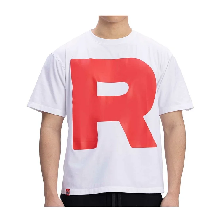Team Rocket HQ Collection White Oversize T-Shirt - Adult