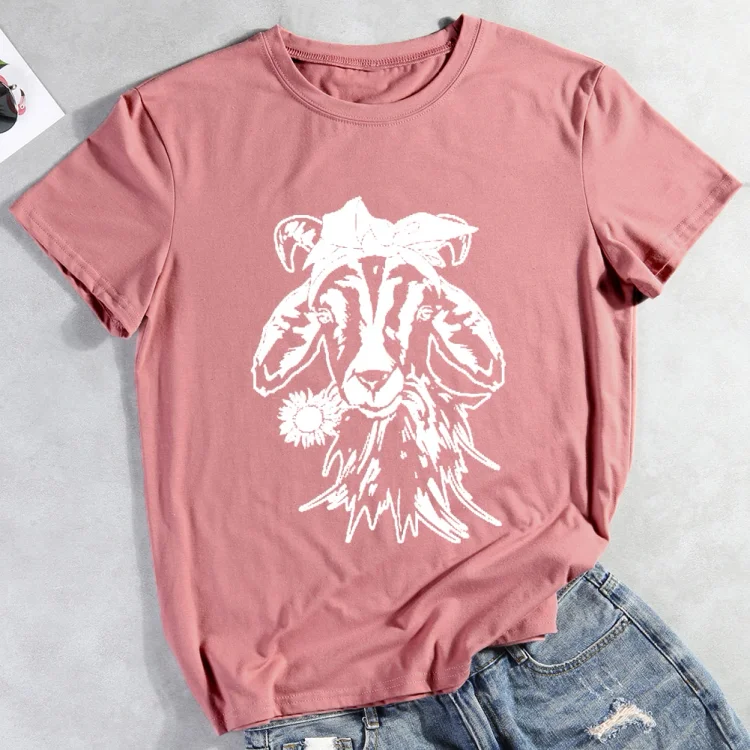 PSL - Sunflower Goat T-shirt Tee -05999