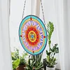 Suncatcher Mandala Diamond Painting Hanging Pendants for Kid Adults DIY Craft